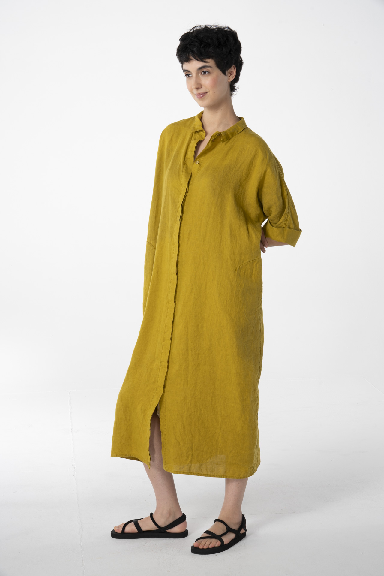 Kleid 619 Yellow Reiner Hanf