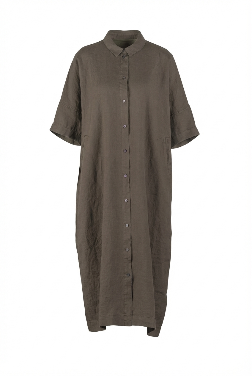 Šaty 605 Brown 