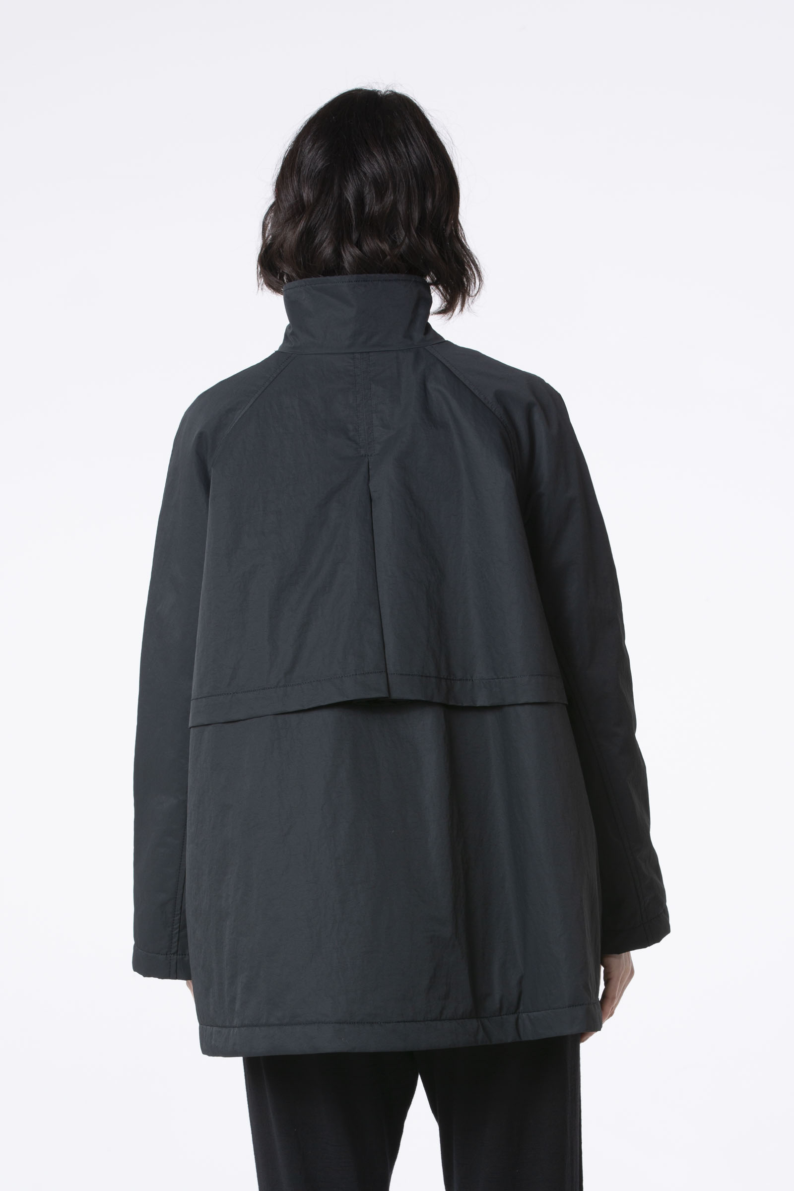 Outdoor jacket 504 Grey Cotton and polyamide outdoor twill