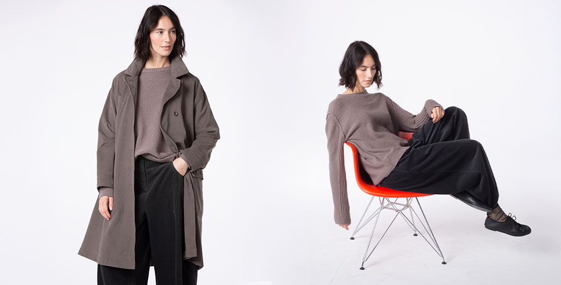 Look | Coat 504 wash